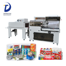 Automatic Carton Box Shoes Gift Pet Bottle POF Film Heat L Bar Sealer Shrink Tunnel Wrap Wrapping Machine